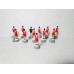 Subbuteo Andrew Table Soccer Singapore 1985 no bases no box only 12 figures